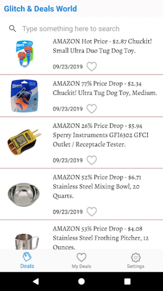Discounts & Deals World  Screenshot