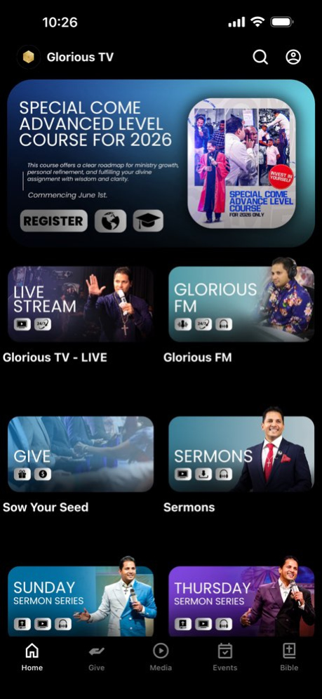 Glorious TV 6.21.3 Screenshot