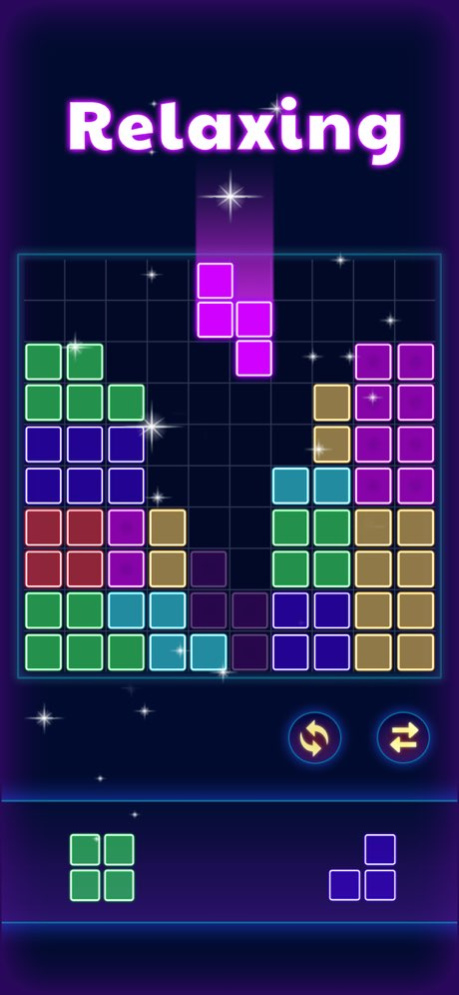 Glow Block Puzzle 2.8 Screenshot