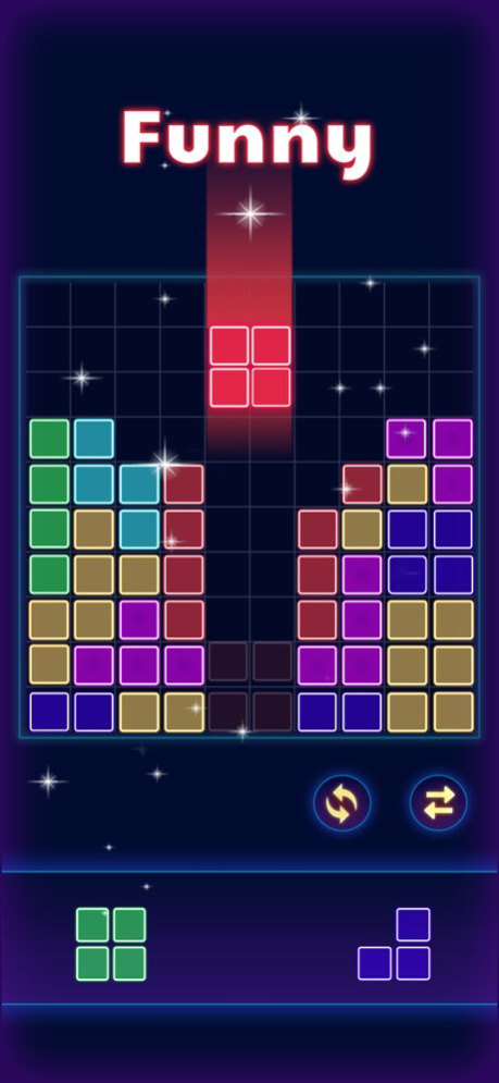 Glow Block Puzzle 2.8 Screenshot