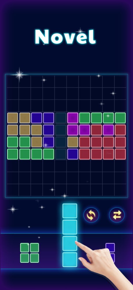 Glow Block Puzzle 2.8 Screenshot