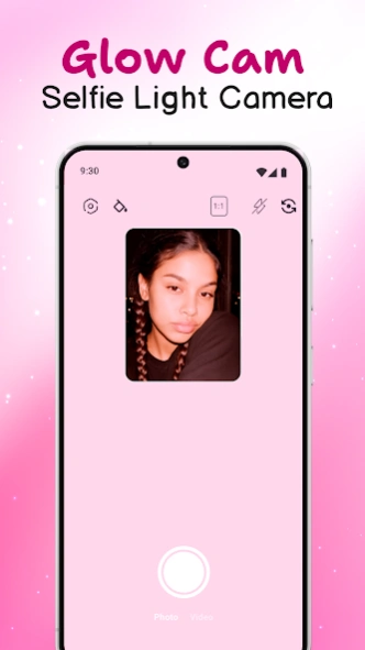 Glow Cam: Selfie Light Camera 3.1.1 Screenshot