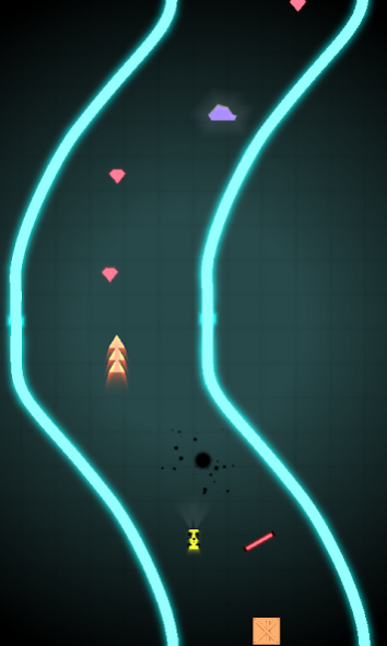 Glowing Rider - Endless Addict 1 Screenshot
