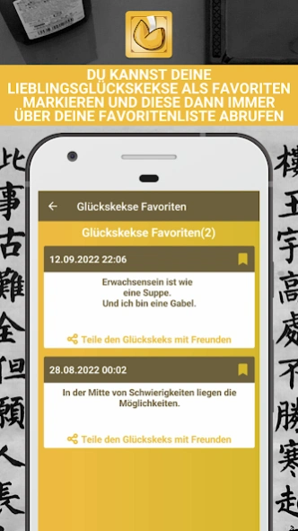 Glückskeks - Witzige Sprüche  Screenshot