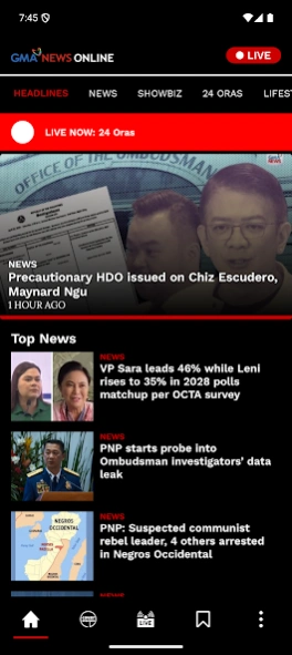 GMA News 5.9.4 Screenshot