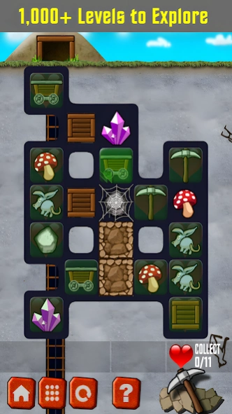 Blast Match 3: Miner Gold 3.1 Screenshot