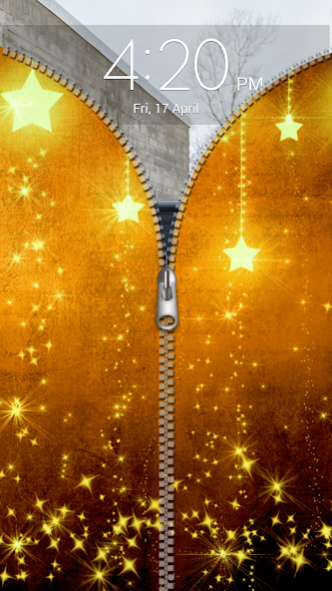 Gold Screen Lock 32.3 Screenshot
