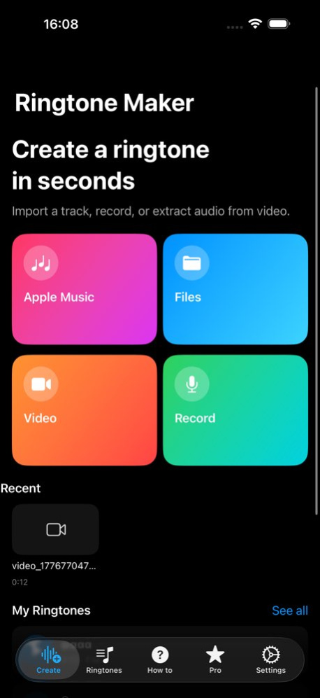 Ringtone Maker-Golden Ringle 2.1 Screenshot