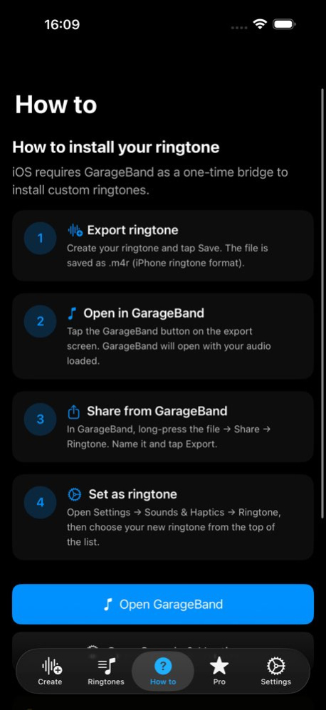 Ringtone Maker-Golden Ringle 2.1 Screenshot