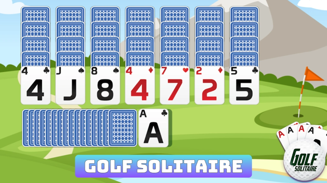 Golf Solitaire - Card Game 1.55 Screenshot