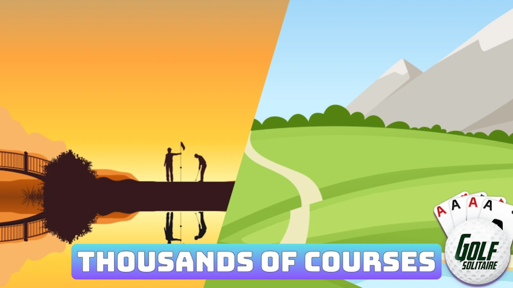 Golf Solitaire - Card Game 1.55 Screenshot
