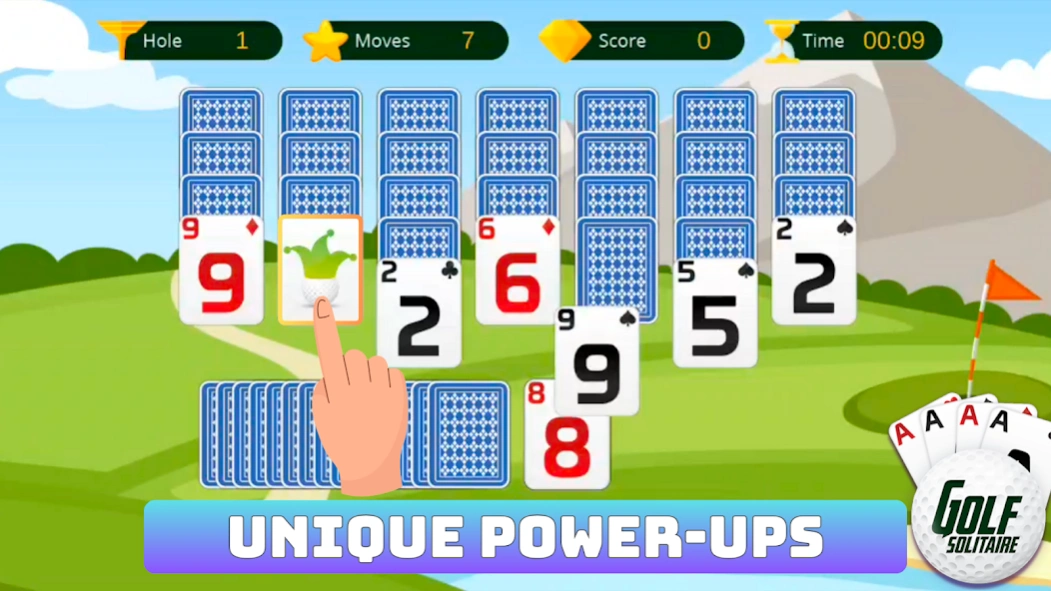 Golf Solitaire - Card Game 1.55 Screenshot
