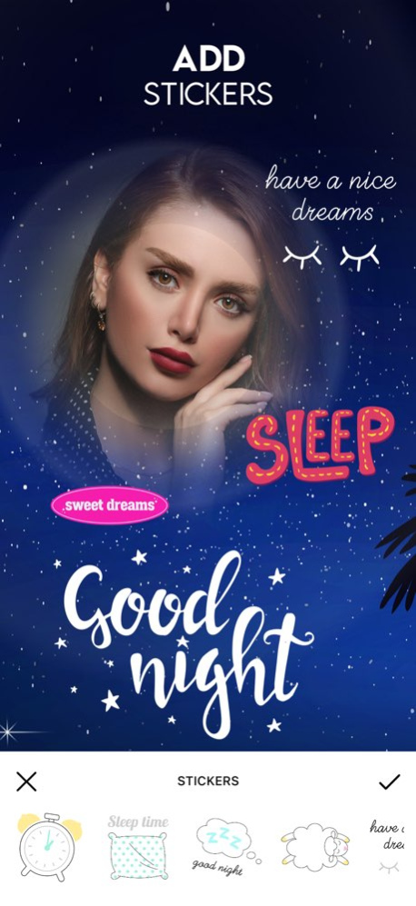 Good Night Frames & Messages 1.1 Screenshot