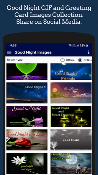 Good Night GIFs Greetings  Screenshot