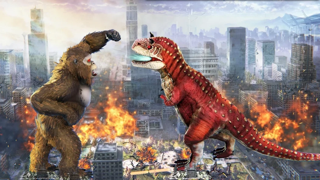Angry Gorilla Attack City Sim 3.0.1 Screenshot
