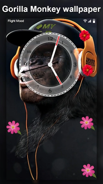 Gorilla Monkey Live Wallpaper  Screenshot