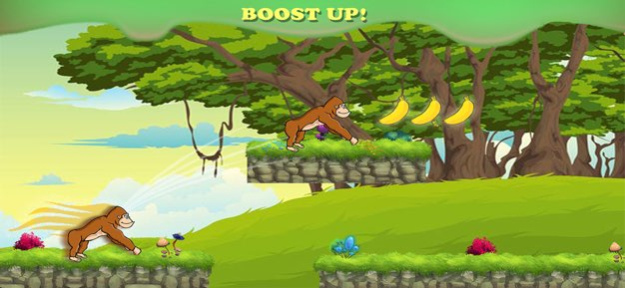 Gorilla Run 2 Jungle Game  Screenshot