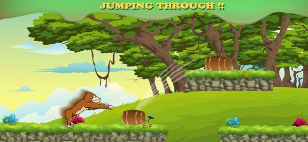 Gorilla Run 2 Jungle Game  Screenshot