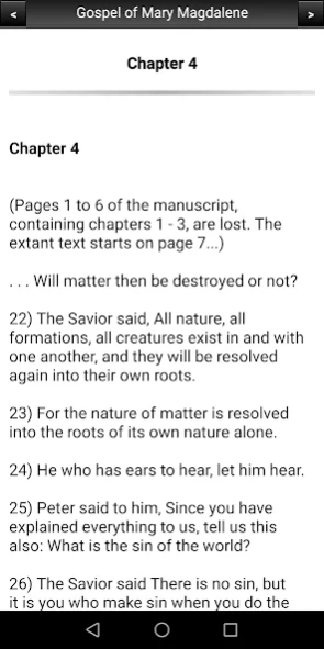 Gospel of Mary Magdalene 1.92 Screenshot