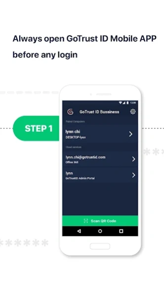 GoTrust ID Business  Screenshot