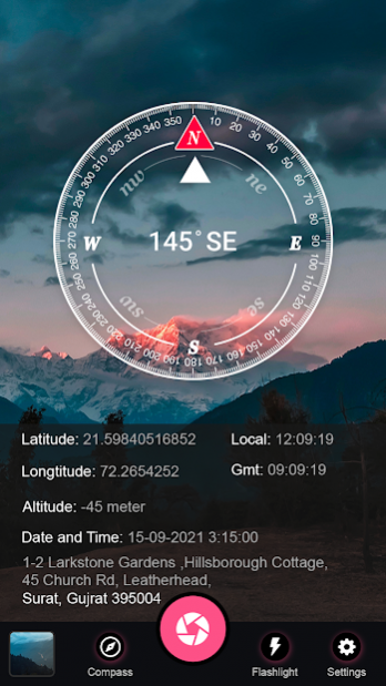 GPS Camera Location with Latitude and Longitude 6.0 Screenshot