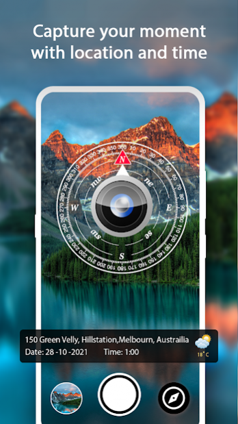 GPS Camera Location with Latitude and Longitude 6.0 Screenshot