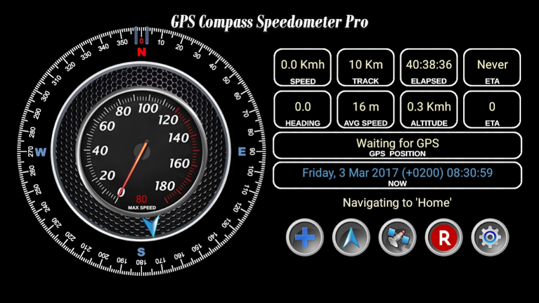GPS Compass Speedometer  Screenshot