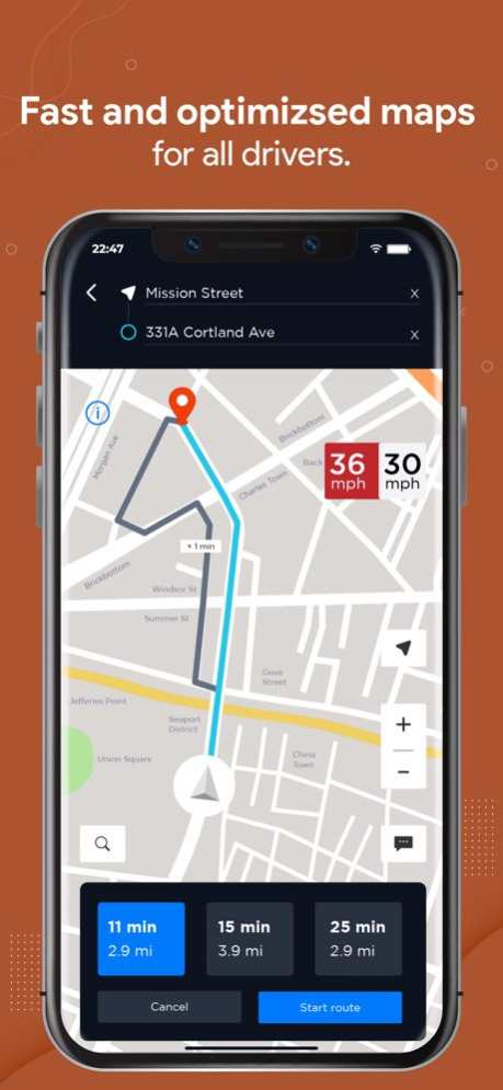 GPS: Navigation & Live Traffic 3.6 Screenshot