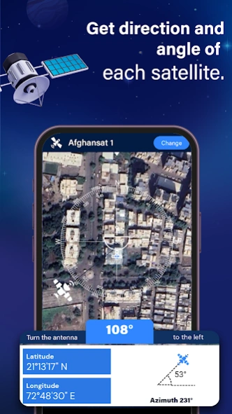 Satellite Spotter & Weather 1.10 Screenshot