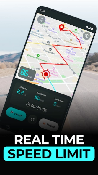 GPS Speedometer & Odometer App  Screenshot