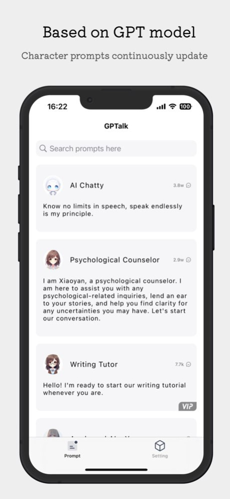 GPTalk - AI Talk Expert 1.4 Screenshot