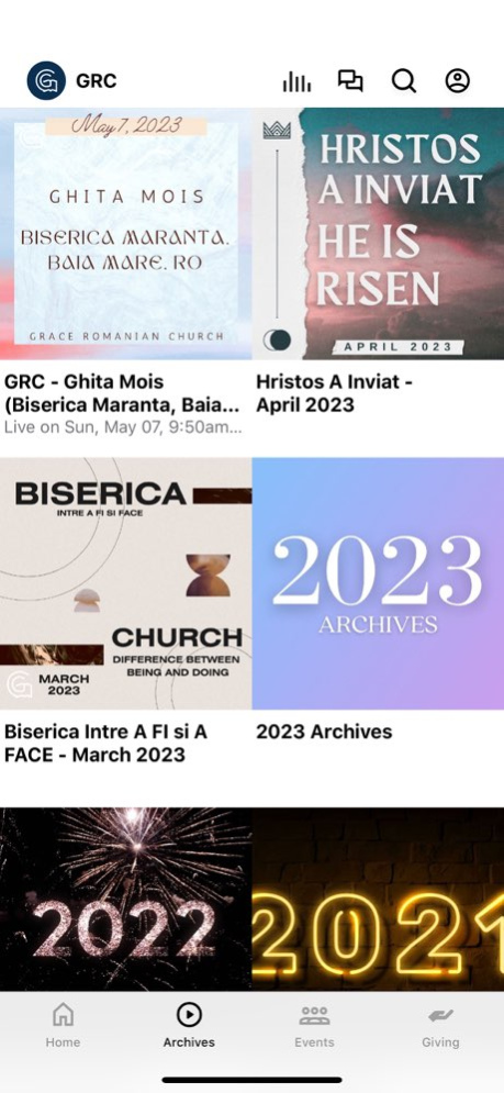 Grace Romanian Church 6.18.1 Screenshot