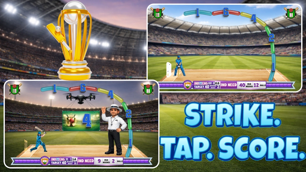 Cricket League Strike  Screenshot