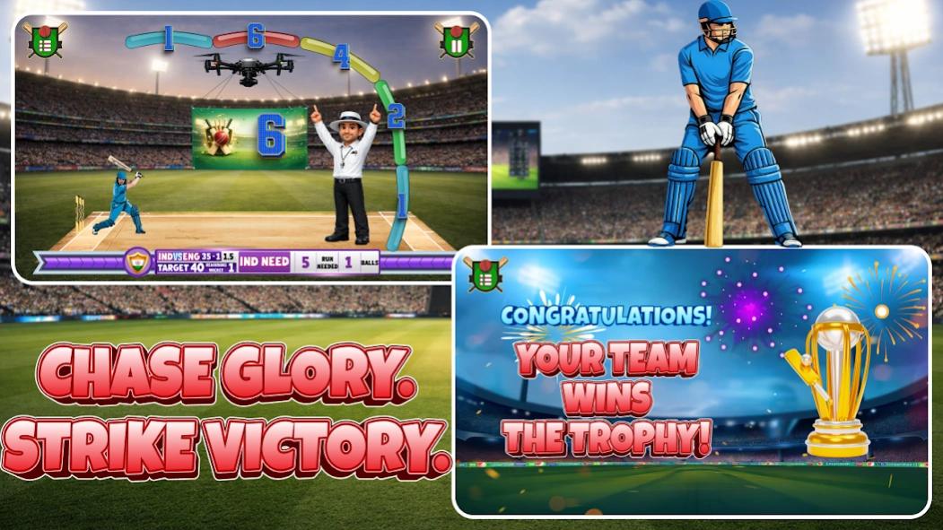Cricket League Strike  Screenshot