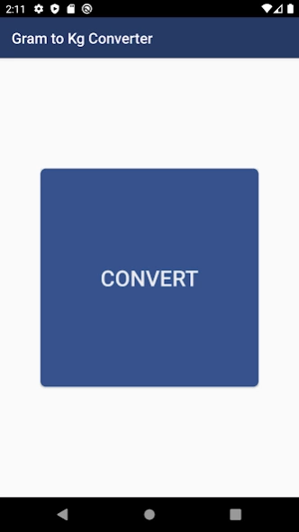 Gram to Kg Converter 3.0 Screenshot