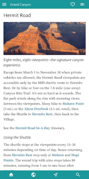 Grand Canyon’s Best: USA Guide  Screenshot