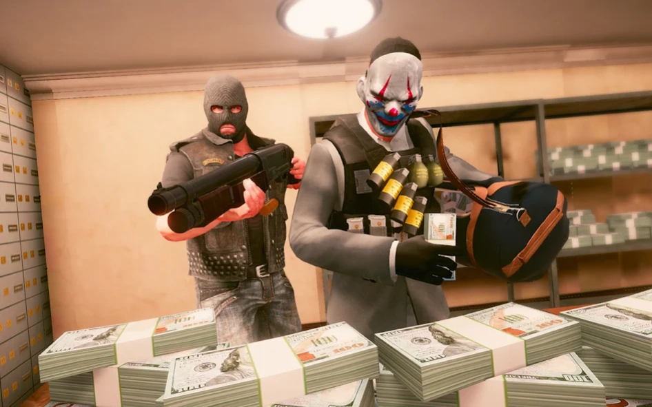 Grand Clown Vegas Robbery game 1.10 Screenshot