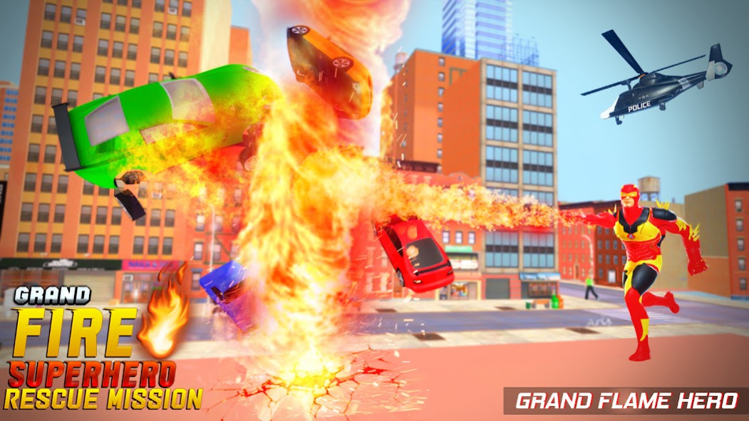 Fire Superhero: Ice Hero Games 1.1 Screenshot