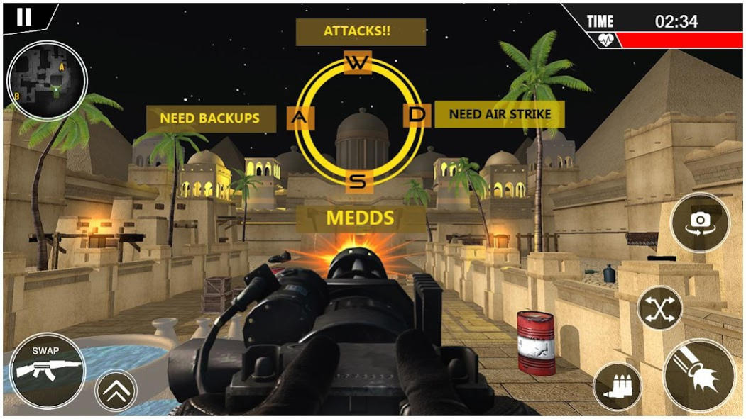 Grand Gun War Shoot 3D 1.0 Screenshot