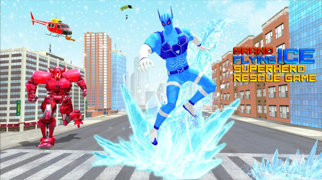 Ice Robot Hero Fire Hero Games 1.1 Screenshot
