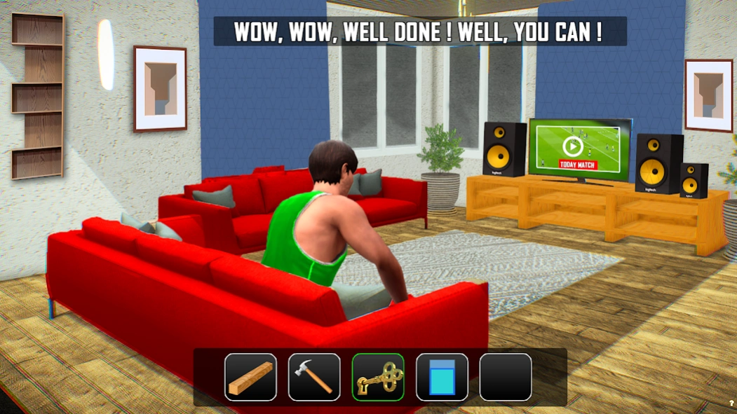 Escape House: Prank Parents 3.5 Screenshot