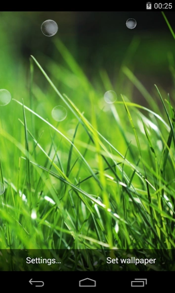Grass Live Wallpaper 4.0 Screenshot