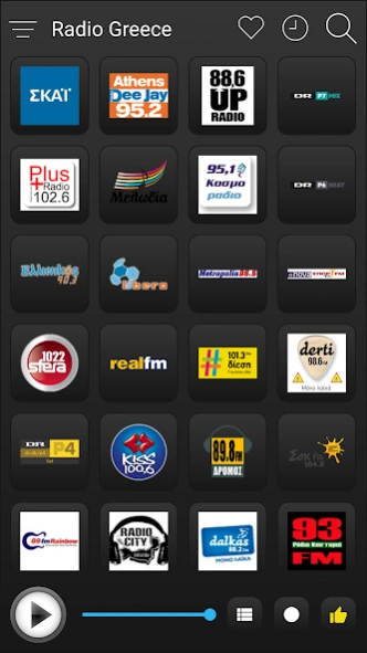 Greece Radio FM AM Music 2.4.2 Screenshot