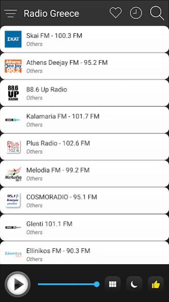 Greece Radio FM AM Music 2.4.2 Screenshot