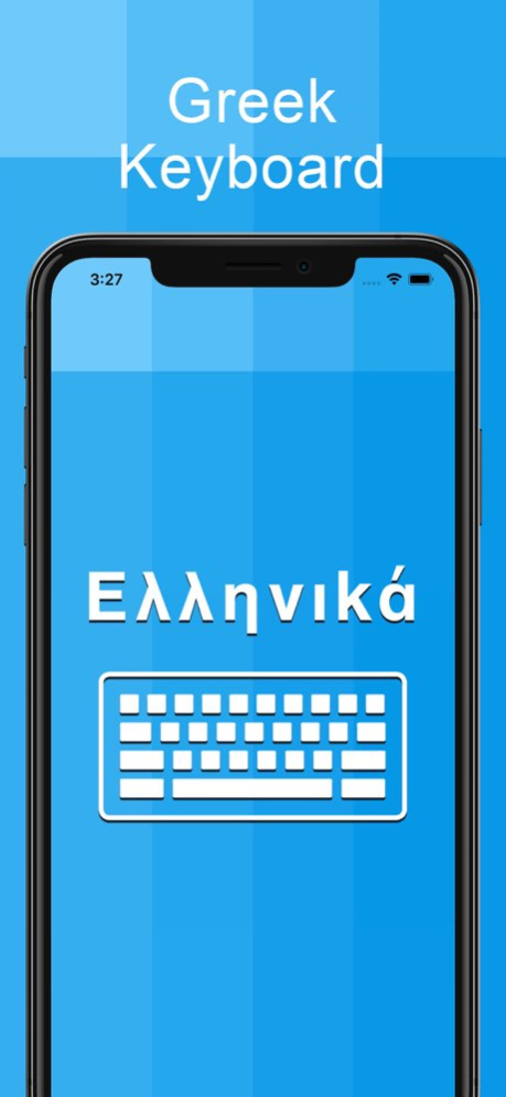 Greek Keyboard - Translator 1.3.2 Screenshot