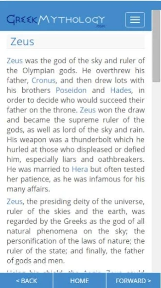 Greek Mythology - Gods & Myths 2.7.2 Screenshot