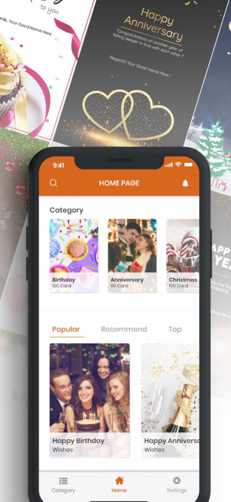 Greeting Cards and Wishes 1.4 Screenshot