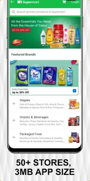 Grocery Shopping App Grofers B 2.0.0 Screenshot