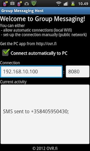 Group Messaging 1.7 Screenshot