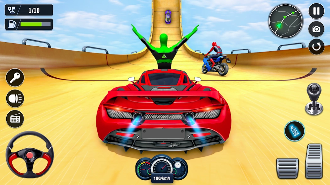 Superhero Car Stunt- Car Games 5.9 Screenshot